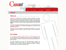 Tablet Screenshot of careerpro.com.hk
